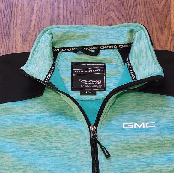 Ignition by Choko Authentics Men’s M GMC Full Zip Collared Sweater Jacket B49 - Picture 2 of 10